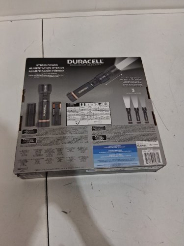 4pk Duracell HYBRID LED Flashlights - 1500Lm - black (MODEL:1806270) image 3