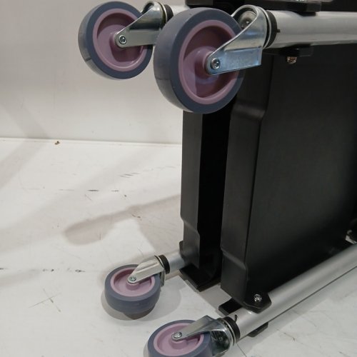 Foldable Utility Service Cart Heavy Duty - 165LBS - BLACK (MODEL: JY-UC02C) image 4