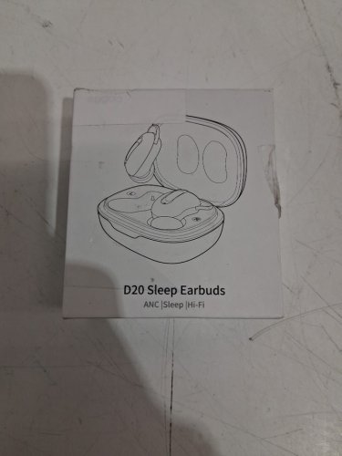 AGGOO Mini ANC Wireless Sleep Earbuds - BLACK (MODEL: D20) image 2