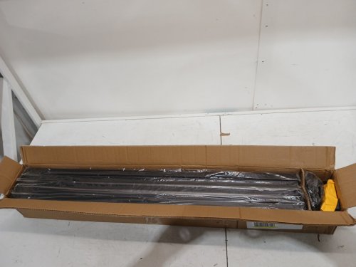 50PK MUZATA RECTANGULAR METAL DECK SPINDLE RAILING BALUSTERS - 38" - BLACK (MODEL: WT35) image 2