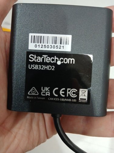 StarTech.com USB 3.0 to Dual HDMI 4K Adapter Monitor Converter for Windows - 60HZ - Black - (model: USB32HD2) image 4