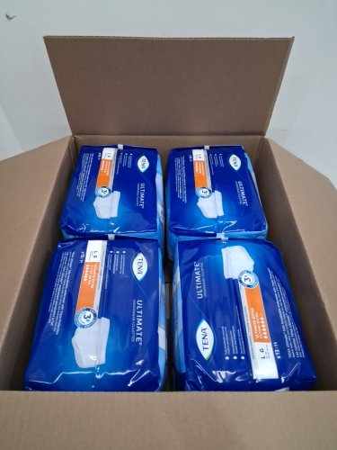52PK ADULTS UNISEX TENA ULTIMATE 3X EXTRA DRY & ODOR PROTECTION UNDERWEAR - LARGE (45" - 58") (MODEL: 072323 V-01) image 3