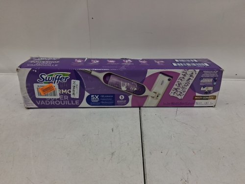 Swiffer PowerMop Super Multi-Surface Mop & mop pads - purple/white image 2