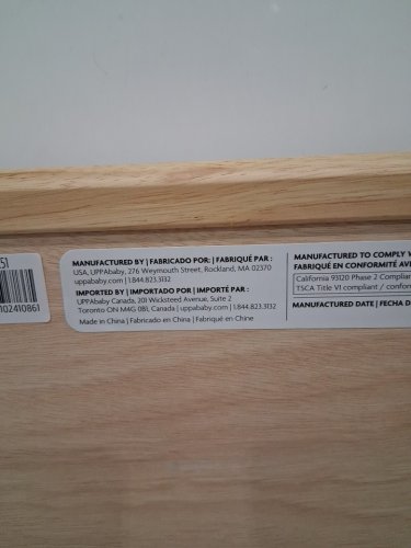 uppababy bassinet stand - WHITE (MODEL: 0901-BST-WW-NAT) image 4