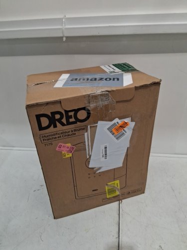 DREO DUAL MIST COOL & WARM HUMIDIFIER - WORKS WITH ALEXA & GOOGLE HOME - BLACK (MODEL: 717S) image 2
