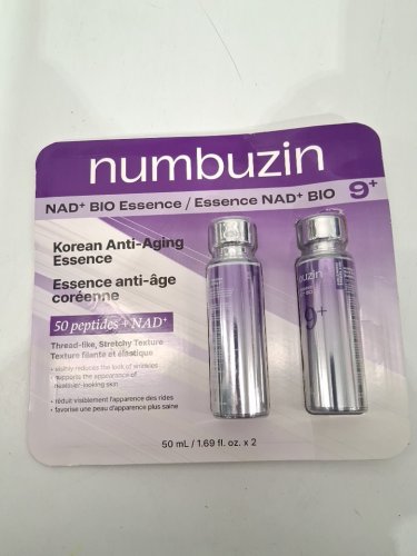 2PK NUMBUZIN nad+ bio essence korean anti-aging essence - 50ml/each image 2