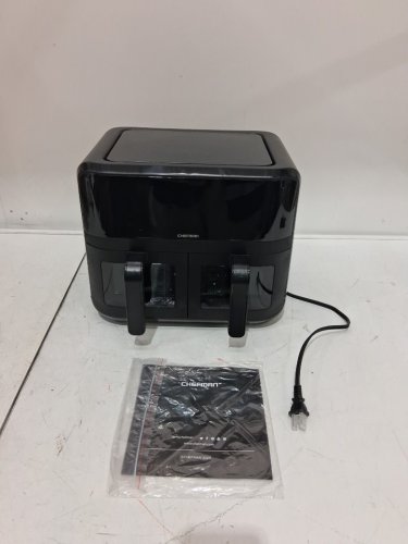 Chefman Turbofry Touch Dual Window Airfryer - 6qt - black (model: rj38-sqpf-3tdb-2w-ca) image 4