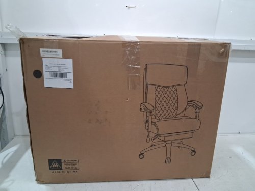 Colamy  Executive Office Chair with lumbar support and Foot rest- 28" x 14" - black (model: CZY-OCSO2C-250822-02) image 8