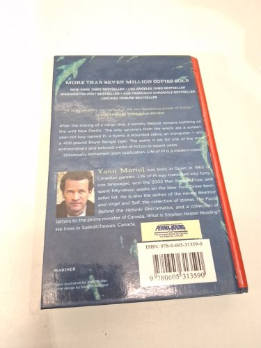 (hardcover) life of pi a novel by yyann martel image 3