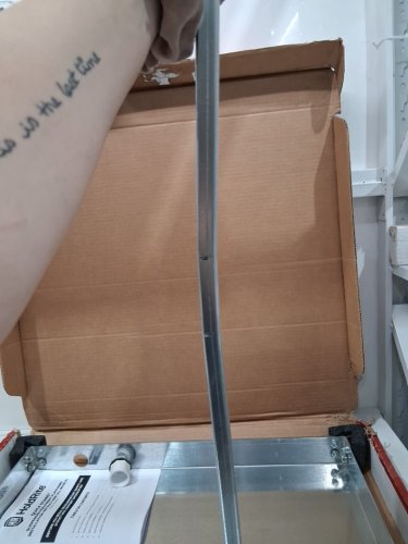 HOLDRITE Quick Stand Ceiling Mounted Water Heater Platform - 600LB CAP - SILVER (MODEL: 50-swhP) image 4