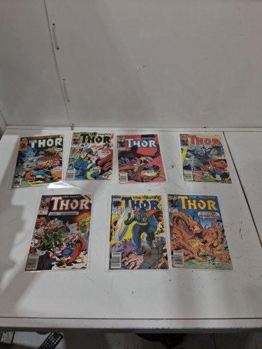 7 assorted the mighty thor comic books - marvel comics image 2