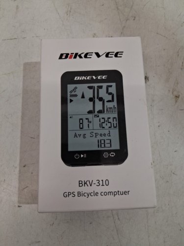 bikevee digital gps bicycle computer - 2.4" screen - black (model: bkv-310) image 3
