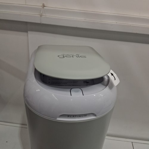 Playtex Diaper Genie Signature Platinum Diaper Pail - 27" - white (model: I000901) image 4