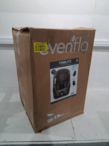 Evenflo Tribute LX Convertible Car Seat - 40LBS CAP - Saturn GREY (MODEL: 38111190c) image 2