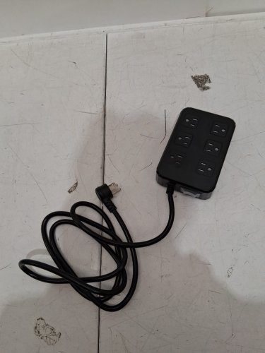 qiyuan ipx6 waterproof outdoor surge protector power strip - black (model: qy02u) image 4