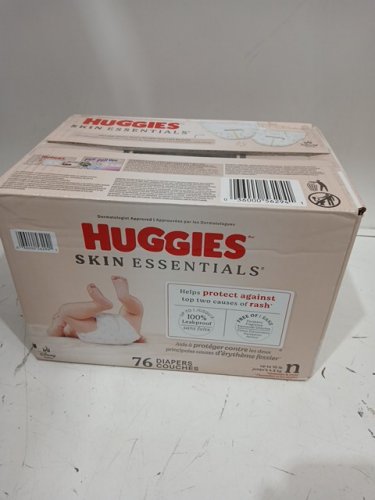 76PK HUGGIES SKIN ESSENTIALS DERMATOLOGIST APPROVED DIAPERS - SIZE NEWBORN (UP TO 10LBS) - DISNEY BABY image 2