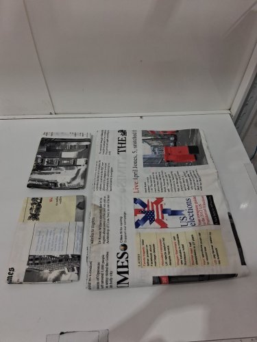 3pc duvet and pillowcase newspaper themed set - twin - assorted colours image 2