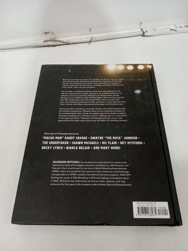 (Hardcover) Threads of Triumph: Profesional Wrestling's Most Iconic Looks by McKenzie Mitchell image 3