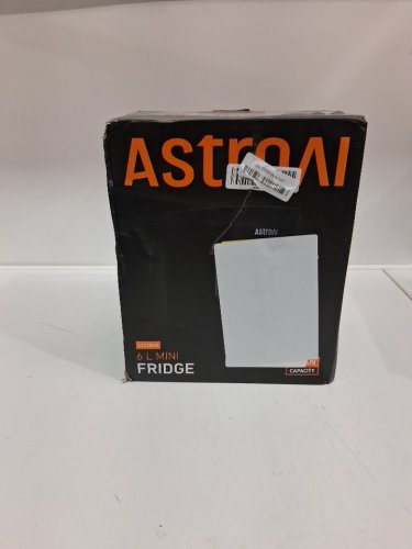 ASTROAI PORTABLE THERMOELECTRIC COOLER/WARMER MINI FRIDGE - 6L (HOLDS 8 CANS) - black (MODEL: LY2206A) image 2