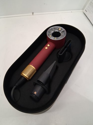 5PC DYSON SUPERSONIC NURAL HAIR care DRYER - red/gold  (MODEL: HD16) image 3