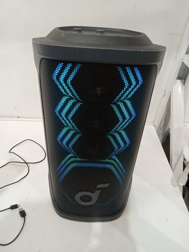 soundcore rave 3 bluetooth speaker with dual wireless microphones - black - (model: a31a3) image 5