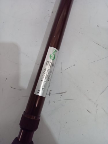 HUGO MOBILITY ADJUSTABLE ALUMINUM OFFSET Ultra Stable tip walking Cane - 28" - cocoa (model:  731-450) image 3