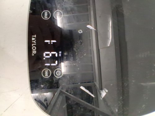 Taylor  WATERPROOF Digital Kitchen Scale - MAX 30LB - BLACK image 3