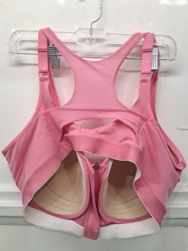 Champion Women's Front-Zip, Sports Bra - 42DDD - PINK - (STYLE: CPW261BR02 image 3