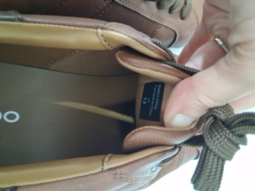 mens aldo court shoe - 12 - tan brown (style: 3322512) image 3