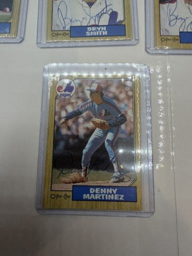 13 ASSTD 1987 SIGNED O-PEE-CHEE EXPO BASEBALL CARDS image 10