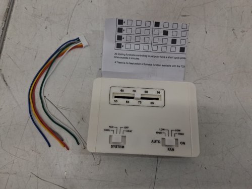 JOJOCY single Stage Heat Cool Non Programmable Thermostat -  for Coleman RV Mach 15 Series(model: 7330G3351) image 4