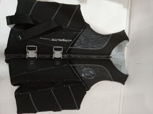 Men's Hyperlite Neoprene PFD Life Vest with Buckle Straps - XXL - Black/Grey (Model: 3246/1819494) image 2