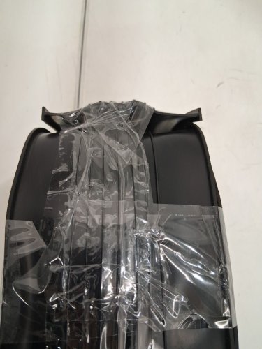 Weather Stripping Rubber Garage Door Seal Replacement - 11FT x 4" APPROX - black image 3