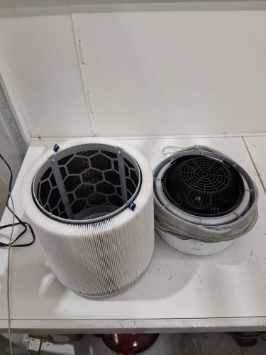 BLUEAIR BLUE PURE SMART AIR PURIFIER WITH HEPASILENT DUAL FILTRATION - 1858 SQ FT/HR - APP & VOICE CONTROL - GREY (MODEL: 311I MAX) image 6
