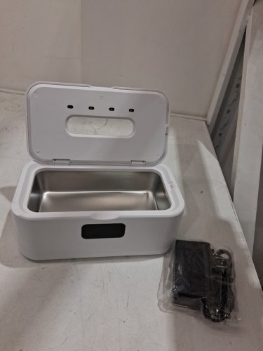ultrasonic Cleaner Machine for Glasses, Jewelry - 49hz - white (model:A7) image 3