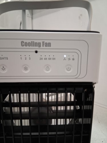 4-in-1 Portable Air Conditioners Fan - 1500ml - WHITE AND BLACK - (model: mx003) image 4