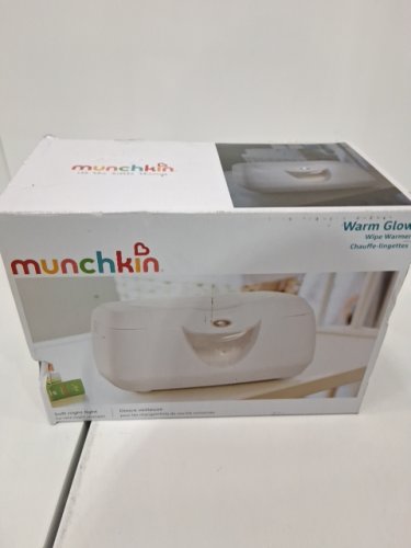 Munchkin Warm Glow Baby Wipe Warmer - White - (Model: 10049-PK-9) image 2