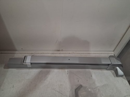 Push Commercial Emergency Bar Panic Exit Device - for doors 28"- 41" - 27.5 - silver (model: UL500P) image 4