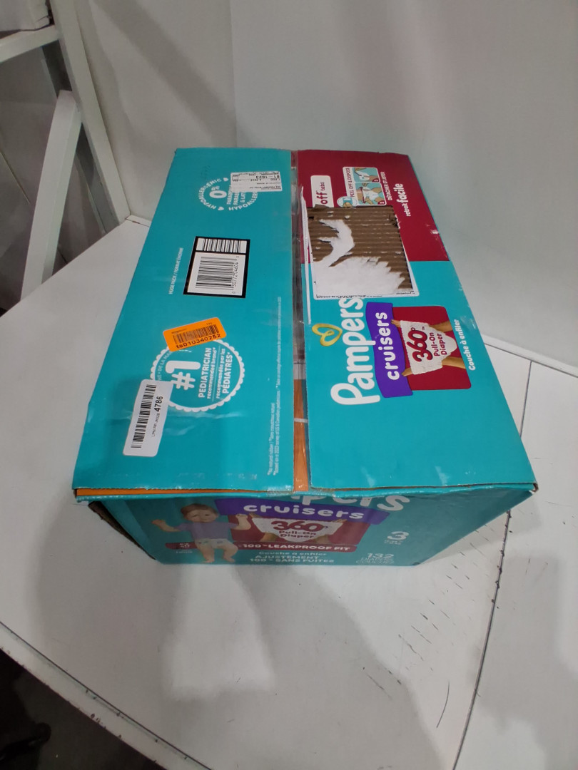132PK PAMPERS CRUISERS 360° GAP-FREE FIT disposable baby DIAPERS - SIZE 3 (16-28LBS) image 3