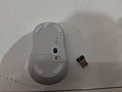Logitech Signature Wireless Mouse with customizable side buttons - full size for Large Hands - white (MODEL: M650L LH) image 4