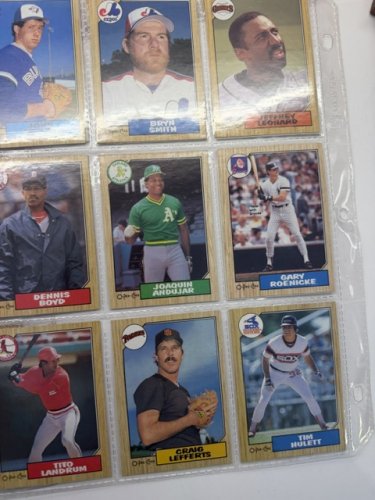 380 APPROX ASSSTD O-PEE-CHEE 1987 BASEBALL CARDS image 16