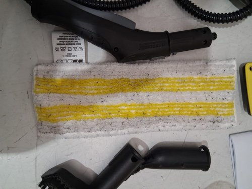 Karcher SC3 EasyFix portable Steam Cleaner with attachments -1l- 1450w - white (model: sc 3) image 5
