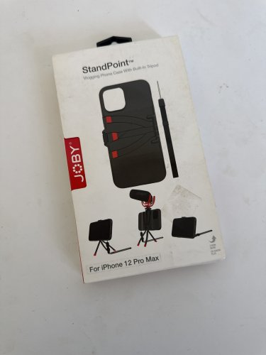 JOBY Joby Standpoint VLOGGING PHONE CASE WITH BUILT-IN TRIPOD (IPHONE 12 PRO MAX ONLY) - BLACK (MODEL: JB01693-BWW) image 2