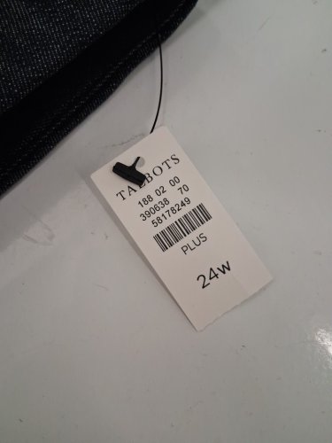 women's talbots slim refined denim pants - size 24w - grey Style : 8249) image 3