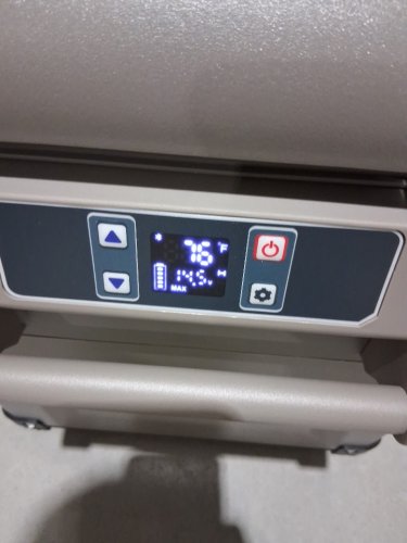 EUHOMY car electric refrigerator cooler with app control - 32qt - 12v - grey (MODEL: cf001-35GR-CAEH)) image 5