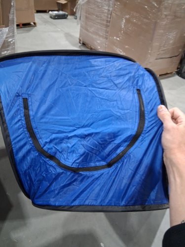 POP UP PORTABLE CHANGE ROOM & SHOWER TENT - 6.5FT x 4FT - BLUE image 3