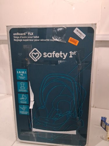 SAFETY 1ST ONBOARD FLX INFANT CAR SEAT 4-35LBS - GREY/BLACK (MODEL: 22242CHAY) image 2
