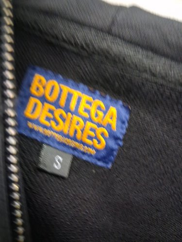men's BOTTEGA DESIRES TECH fade resistant hoodie - small - black image 5