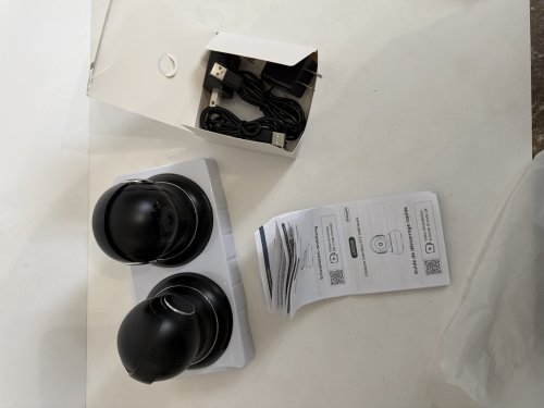 2pk Litokam WiFi Smart Indoor Camera - 2k hd - Black (Model: LF-P1T) image 4