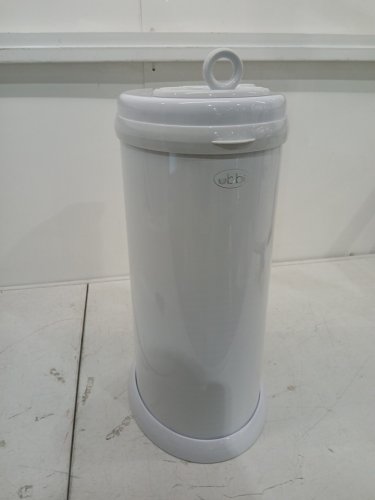 UBBI STEEL DIAPER PAIL WITH SAFETY LOCK - 13GAL - WHITE - (model: 21025 10114n) image 3